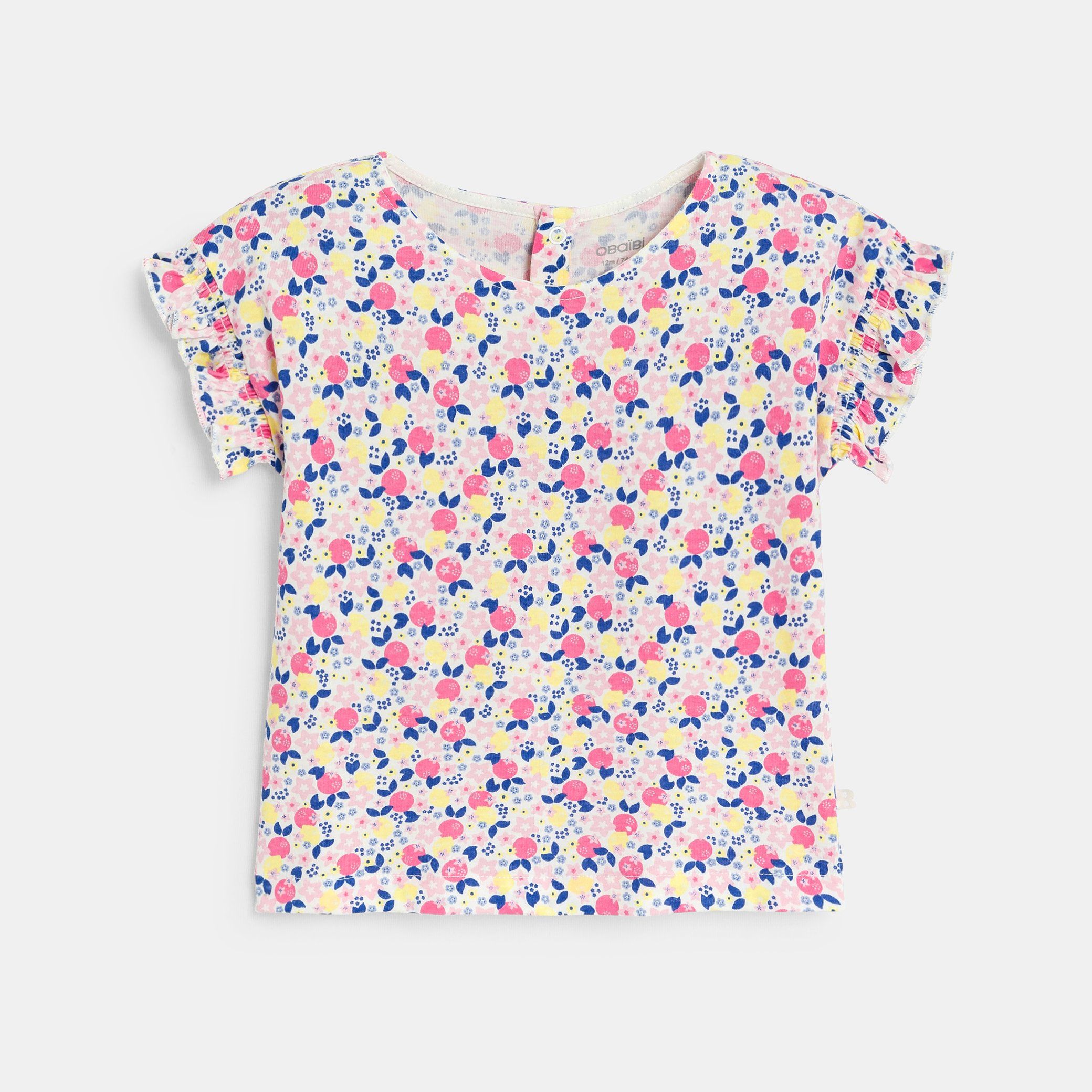 Áo thun thêu họa tiết cotton